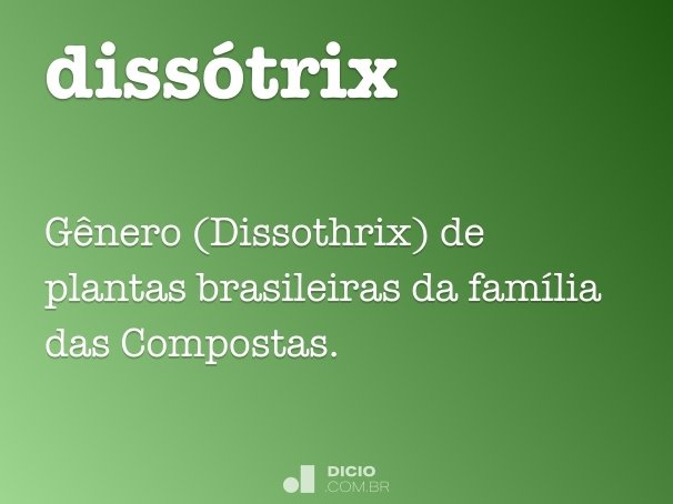 dissótrix