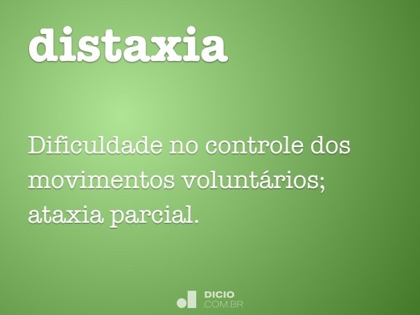 distaxia