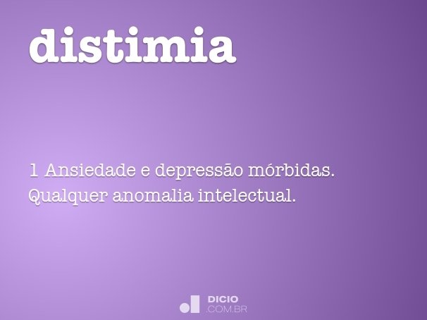 distimia
