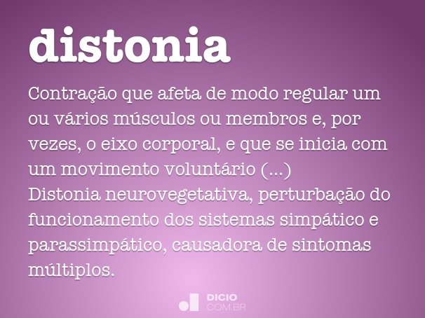 distonia