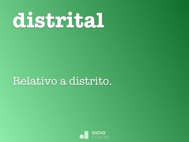 distrital