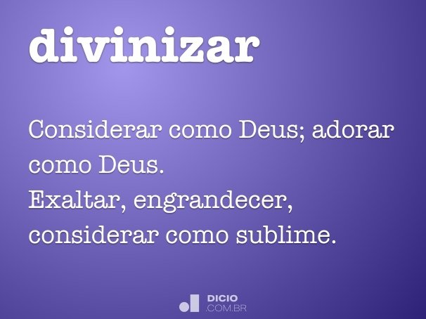 divinizar