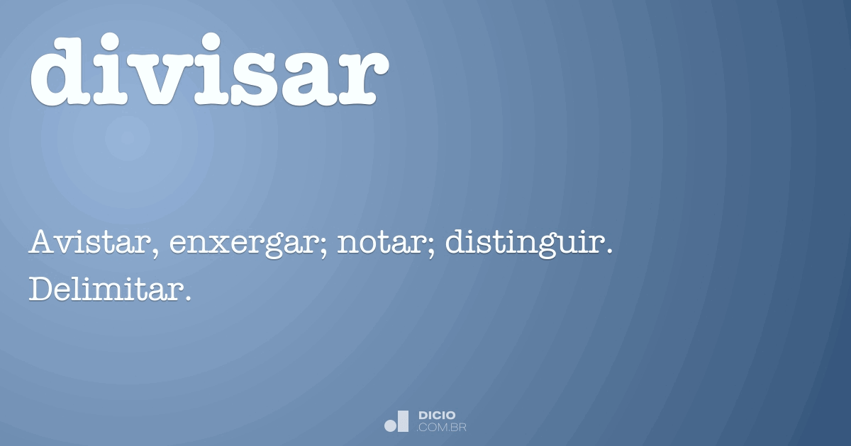 Enxergar conjugação