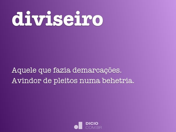 diviseiro