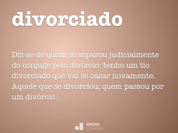 divorciado