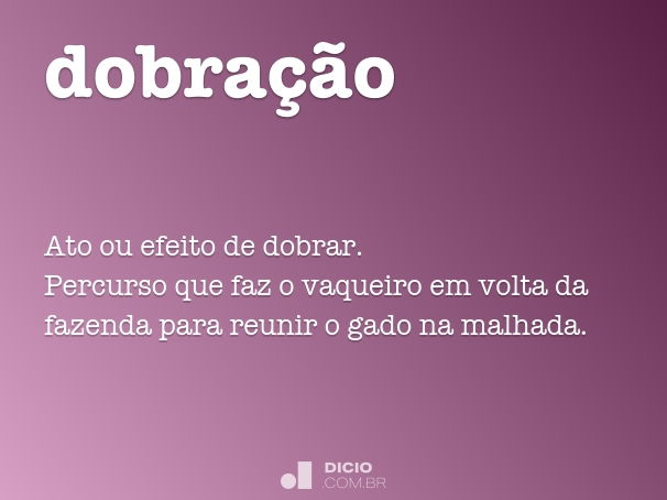 dobração