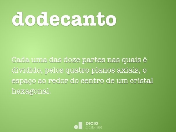 dodecanto