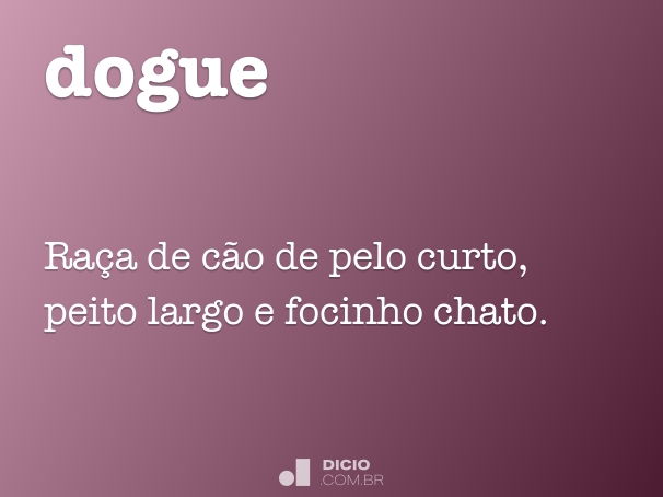 Buldogue - Dicio, Dicionário Online de Português