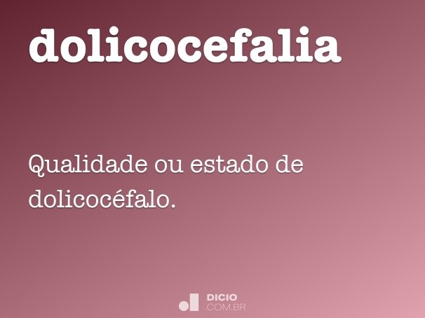 dolicocefalia