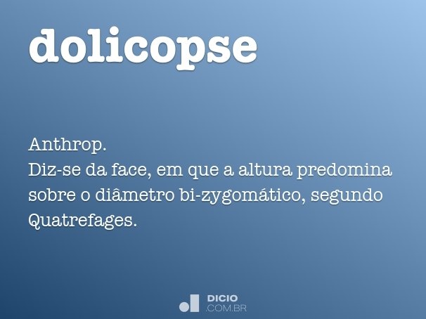 dolicopse
