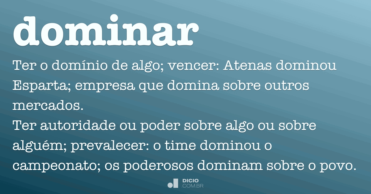 Poder - Dicio, Dicionário Online de Português