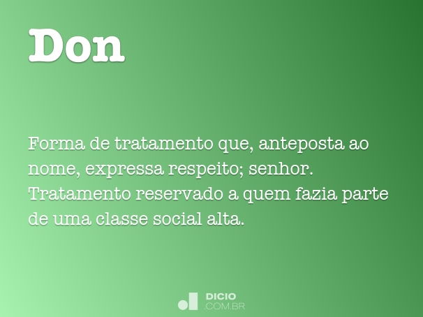 Don