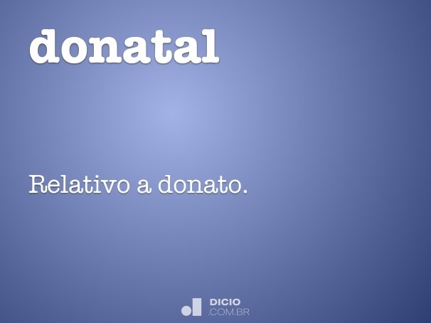 donatal
