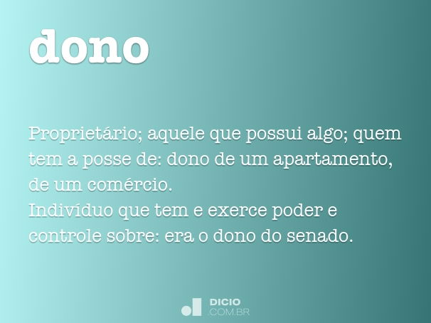 Possuir - Dicio, Dicionário Online de Português