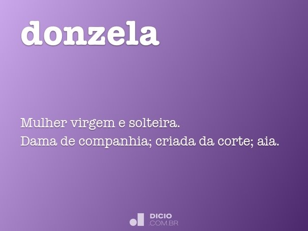 donzela