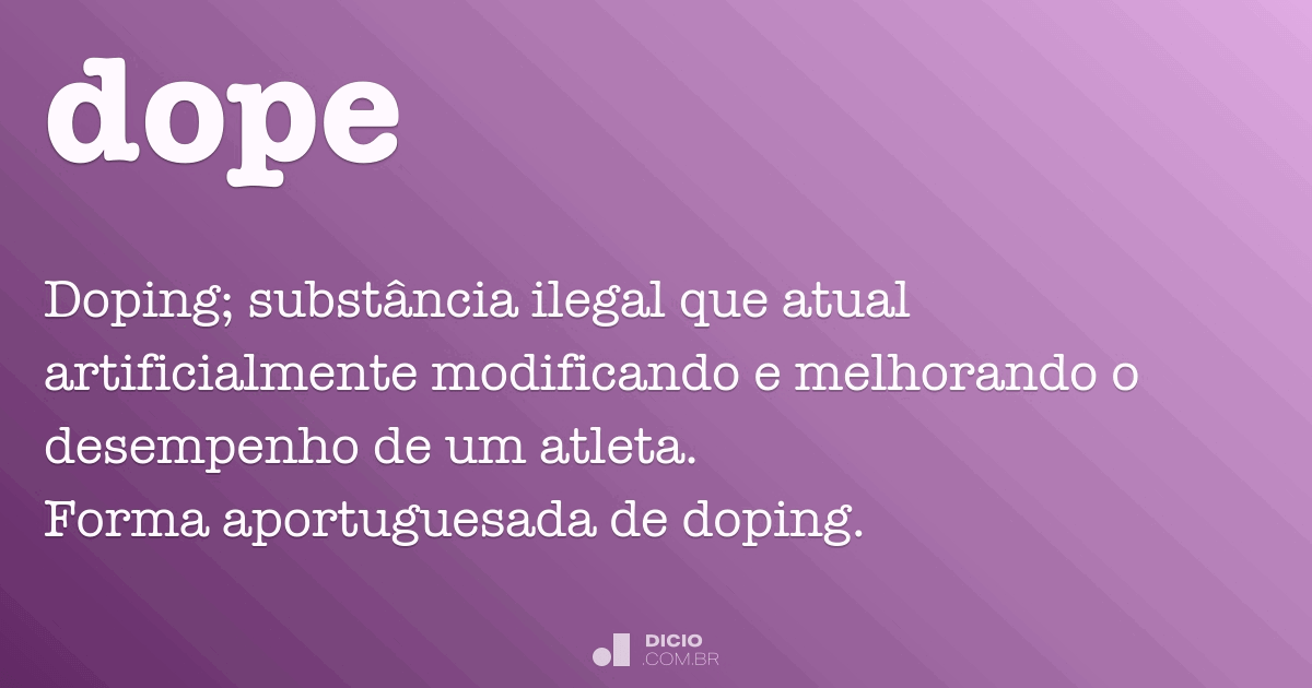 Dope Dicio, Dicionário Online de Português