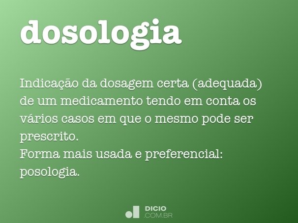 dosologia