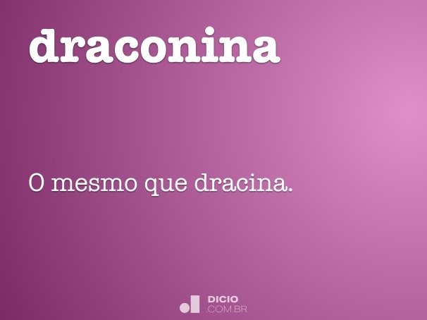 draconina