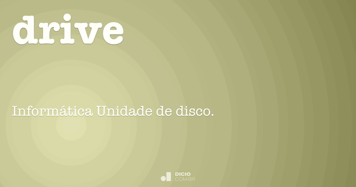 Drive Dicio, Dicionário Online de Português