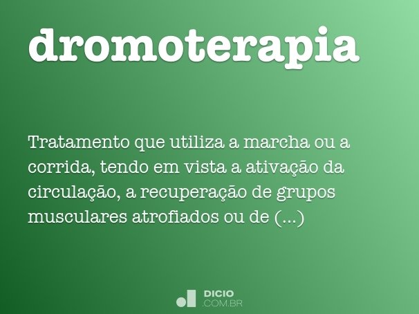 dromoterapia