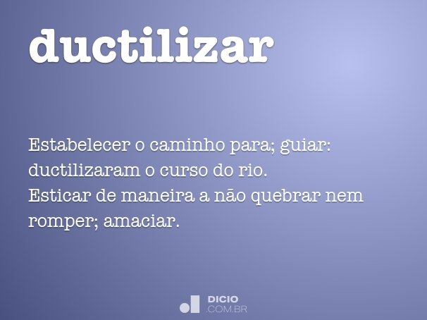 ductilizar