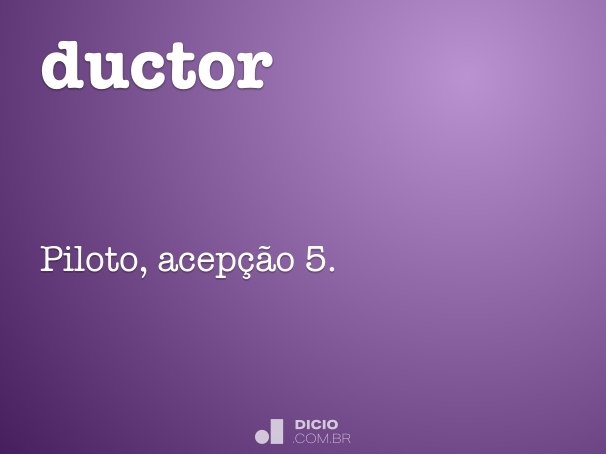 ductor