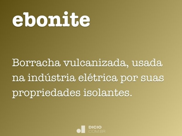 ebonite