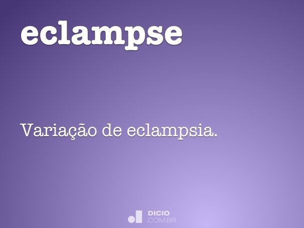 eclampse