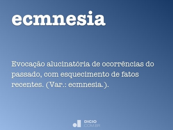ecmnesia