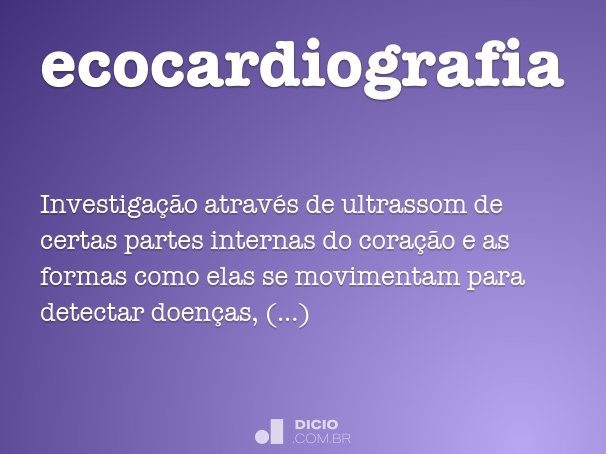 ecocardiografia