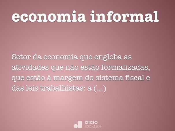 economia informal