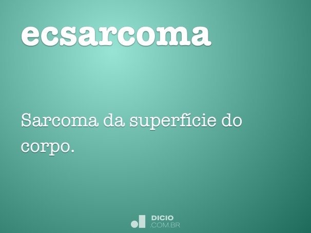 ecsarcoma