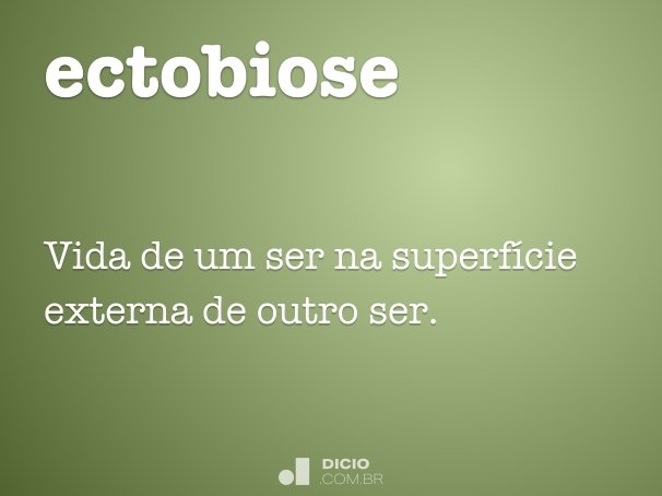 ectobiose
