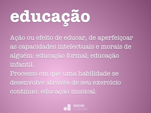 educação