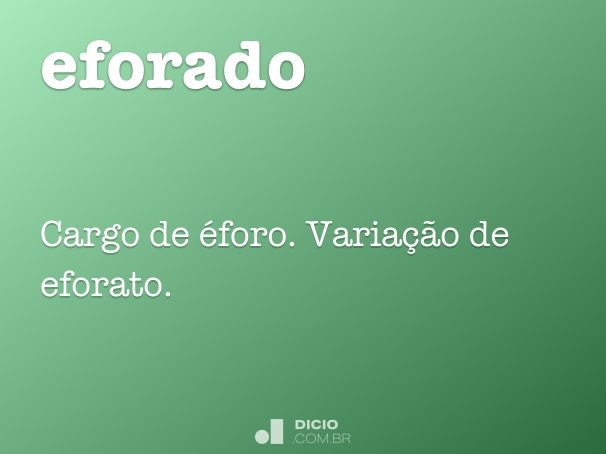 eforado