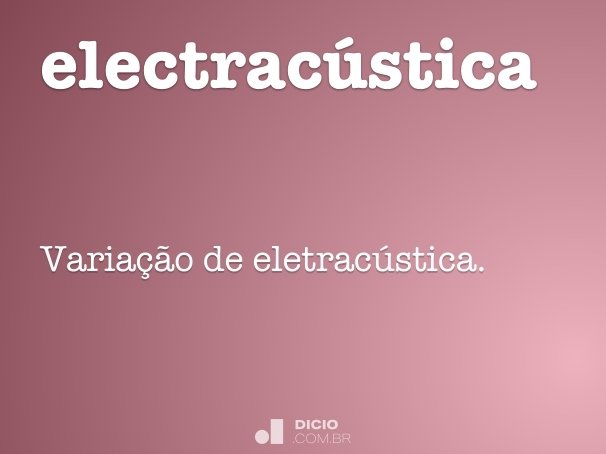electracústica