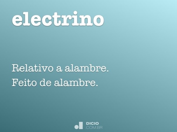 electrino