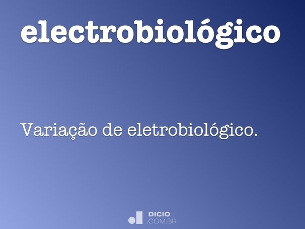 electrobiológico