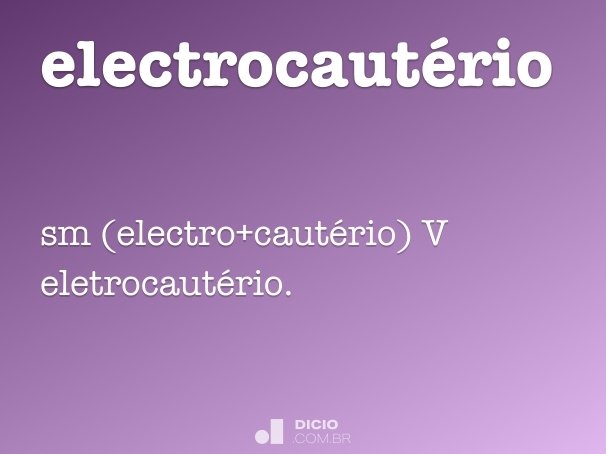 electrocautério