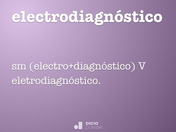 electrodiagnóstico