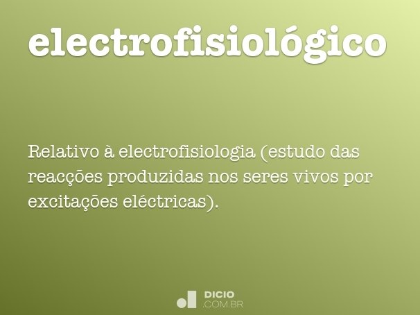 electrofisiológico