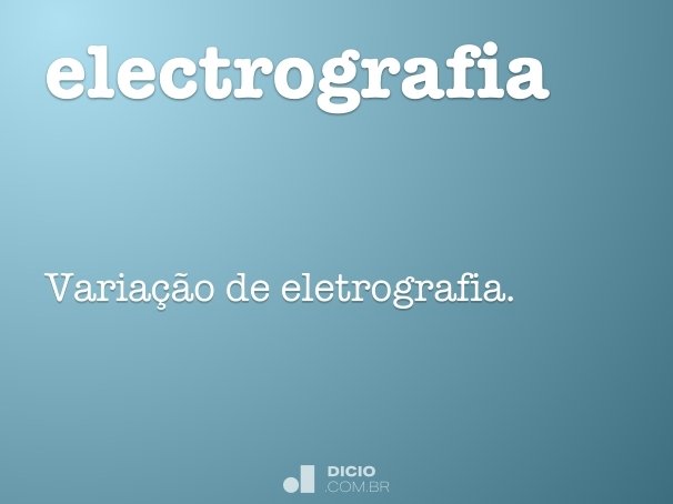 electrografia