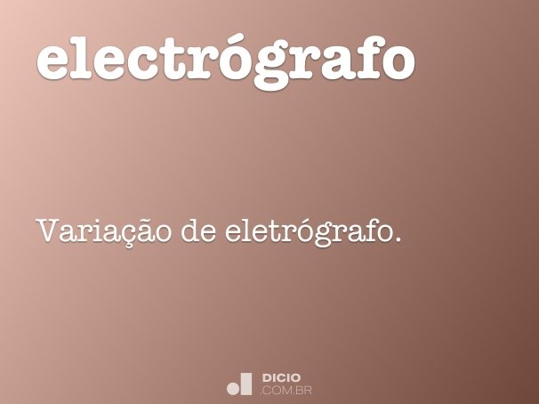 electrógrafo