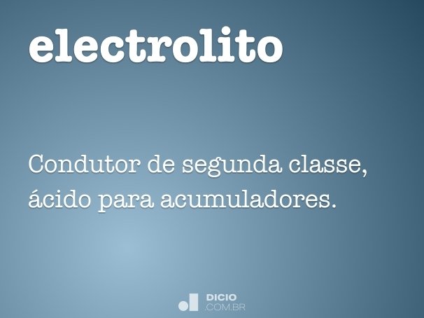 electrolito
