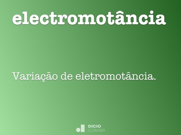 electromotância