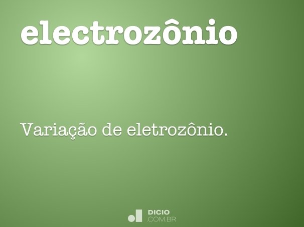 electrozônio