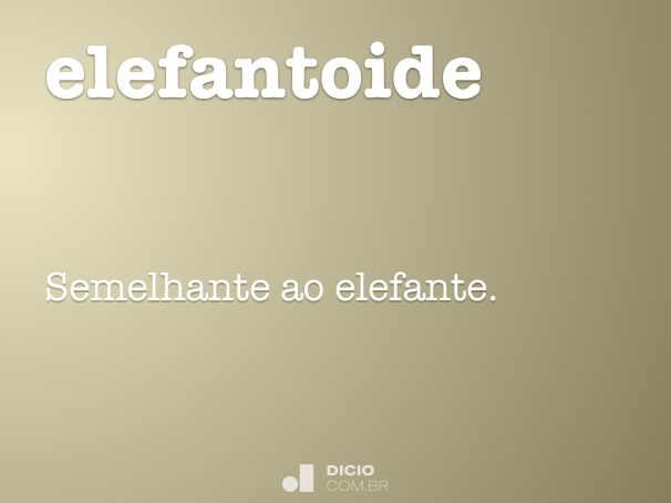 elefantoide