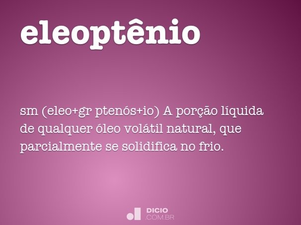 eleoptênio