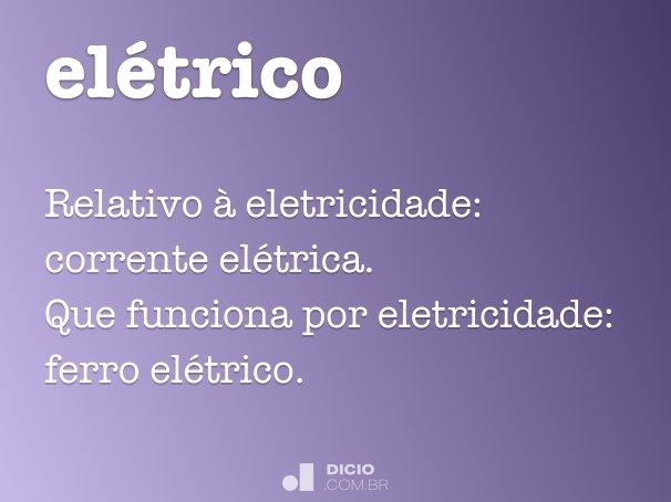 elétrico