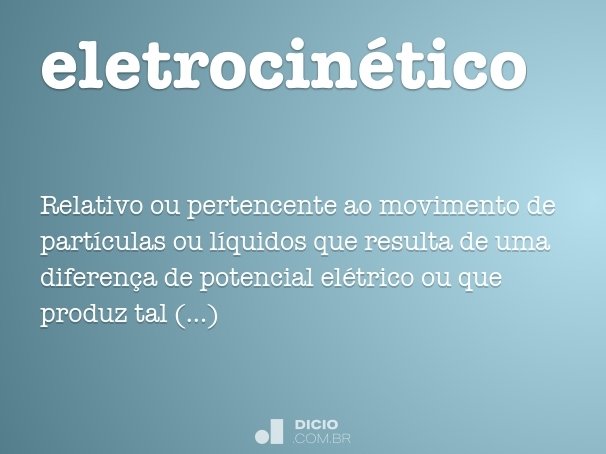 eletrocinético